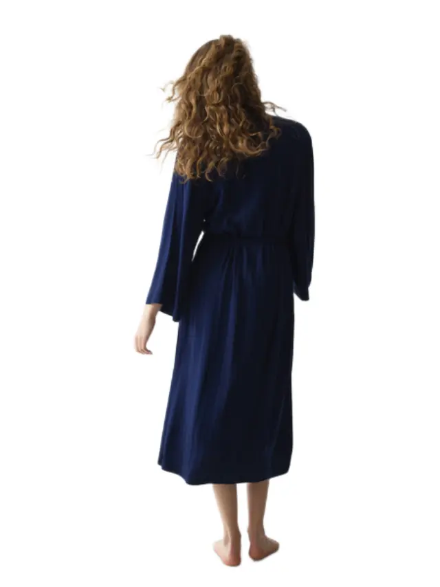 Triumph Amourette Jacquard Long Robe γυναικεία ρόμπα 10229483-1 2
