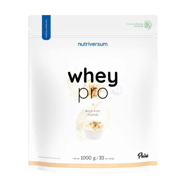 Nutriversum Whey PRO - PURE Milk Rice, 1000 g