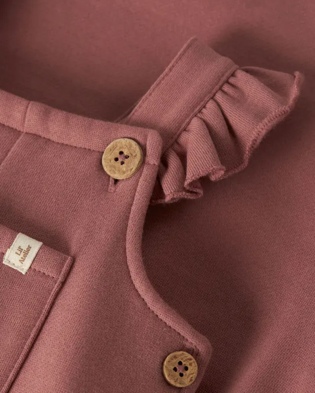 Σαλοπέτα φούτερ Lil'Atelier 100% organic cotton 2