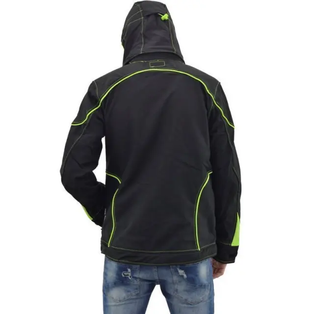 Softshell Jacket Cofra Tecka black/lime 3