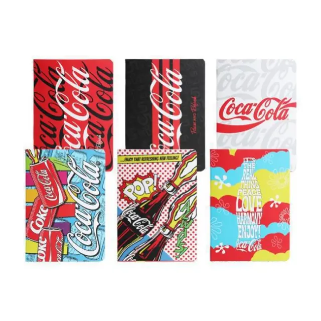 Statovac Τετράδιο Καρφίτσα Ριγέ Coca-Cola A4 50 φύλλων (340231)