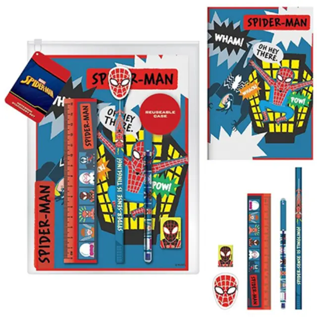 Pyramid Σετ γραφικής ύλης Spider Man (Sketch) Notebook Standard Stationery Set (SR73861)