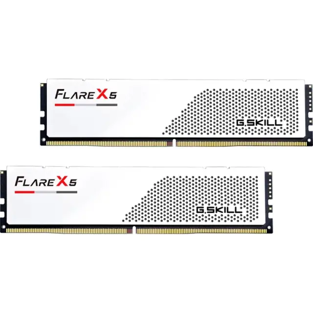 G.Skill DIMM 32 GB DDR5-6000 (2x 16 GB) Dual-Kit (white, F5-6000J2836G16GX2-FX5W, Flare X5, AMD EXPO)