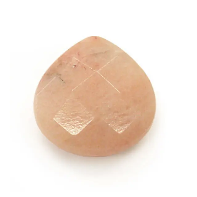 Αβεντουρίνης Pink Πρισματικός Pear 16x16mm - 1τεμ