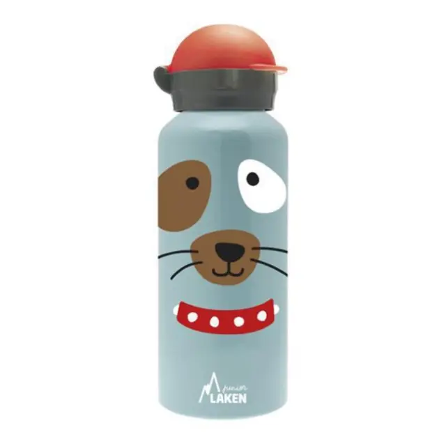 Laken Παγούρι Αλουμινίου Hit Cap 450ml Puppy Γκρι (848073)