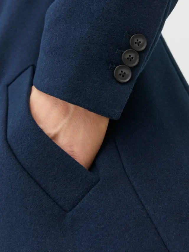 JJEMORRISON WOOL COAT SN navy blazer 3