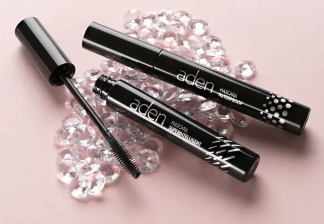 ADEN COLOR-ME ΑΔΙΑΒΡΟΧΗ ΜΑΣΚΑΡΑ ΜΑΥΡΗ 10ML 2