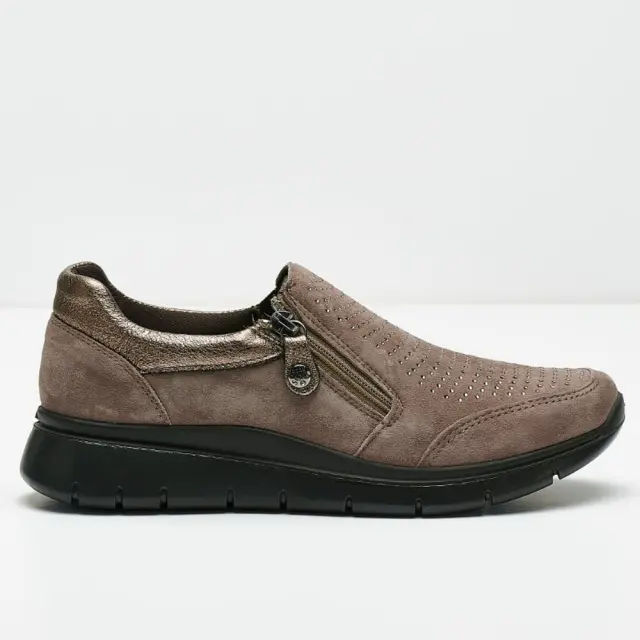 Imac Sneakers Γυναικείο δέρμα Nubuck Καφέ IMA/256311 CACAO/MARRONE