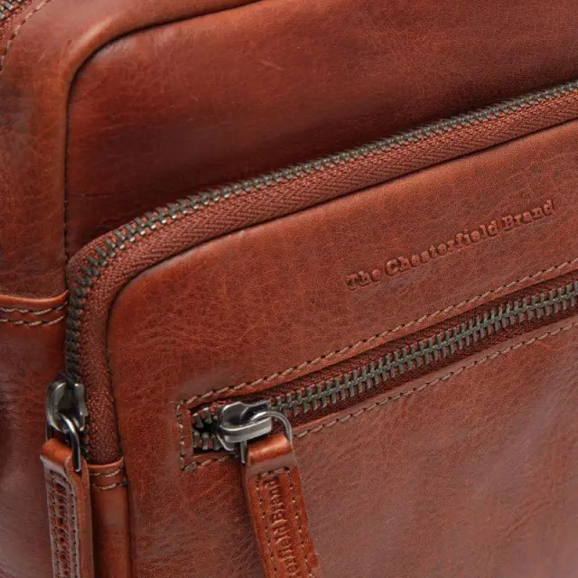 Δερμάτινο Τσαντάκι Χιαστί The Chesterfield Brand C48.137631 Ταμπά - ONESIZE 2