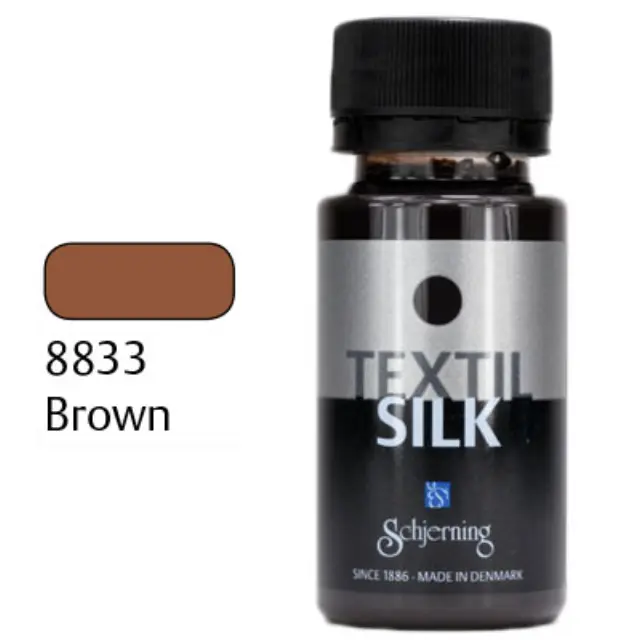 Χρώμα για Μετάξι Schjerning - 8833 Brown - 50ml