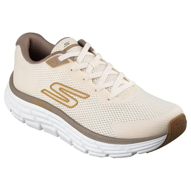 Skechers Max Flex Lace Up (221241-NAT) - Μπέζ 3