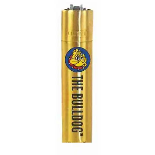 Clipper Αναπτήρας Μεταλλικός Μεγάλος Gold - The Bulldog Amsterdam