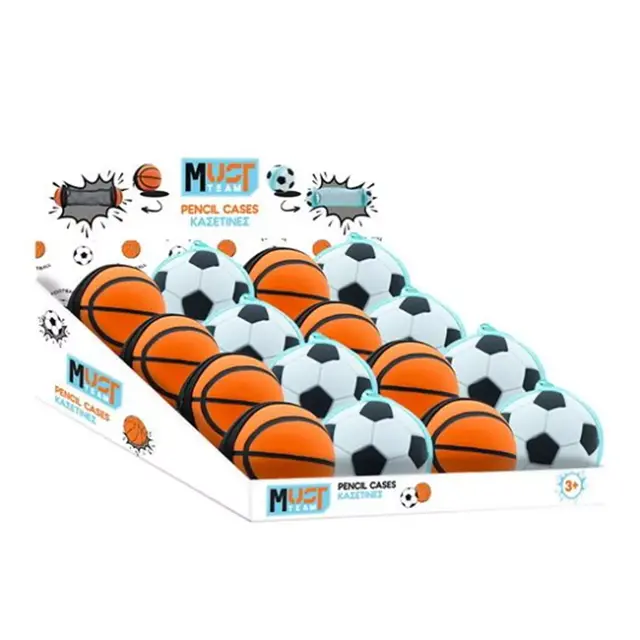 Must Κασετίνα Σιλικόνης Πτυσσόμενη Basketball (000587450)
