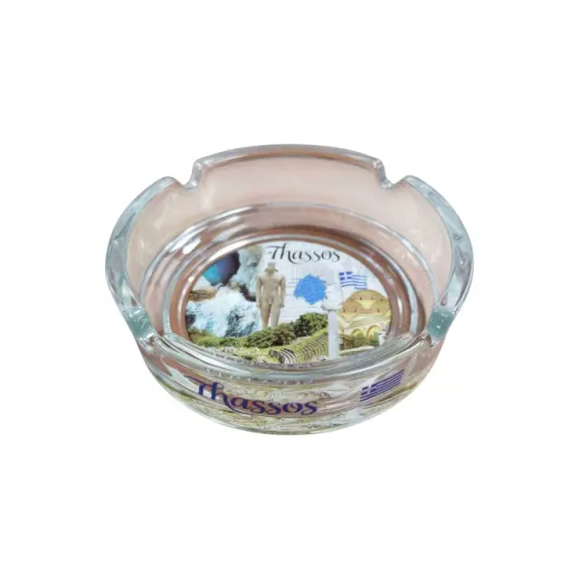 Σταχτοδοχείο Souvenir γυάλινο - Thassos - 612572