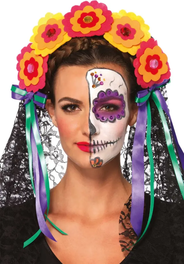 Αποκριάτικο Αξεσούαρ Στέκα Day of the Dead (Leg Avenue) (MS-A2726)