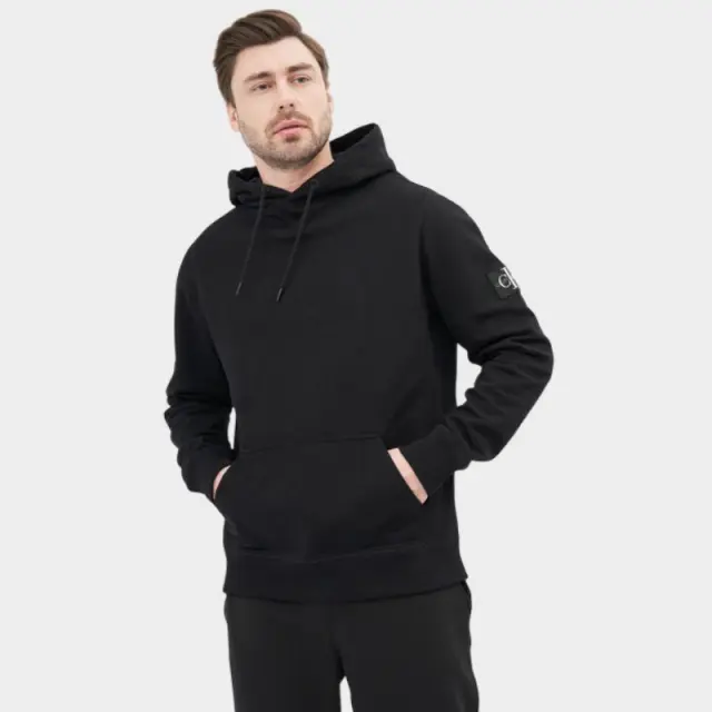 Φούτερ Με Κουκούλα Tommy Hilfiger J30J314036-BAE Μαύρο - XL