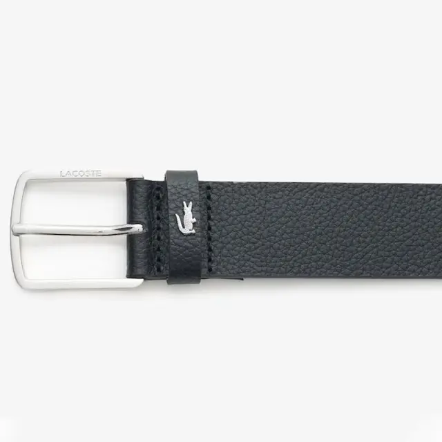 Δερμάτινη Ζώνη Lacoste 3RC4090-000 Μαύρο - 120 2