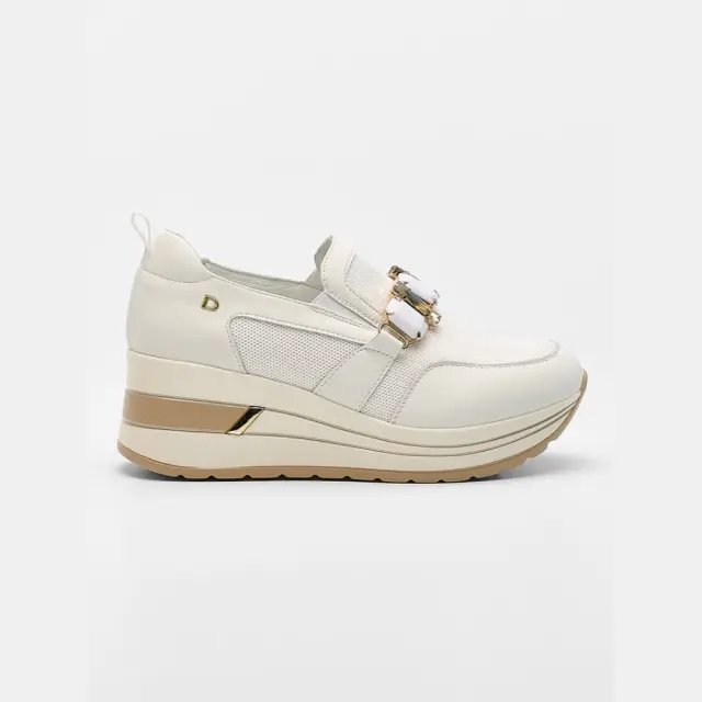 Donna Serena Sneakers Γυναικείο δέρμα Άσπρο DSE/5548 BIANCO - 36