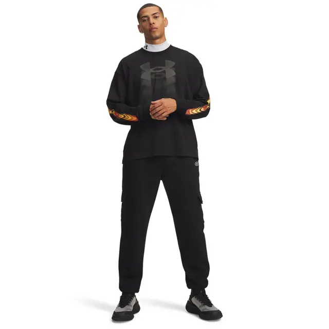 Under Armour Rival Fleece Cargo Jgrs (6013443-008) - Μαύρο 2