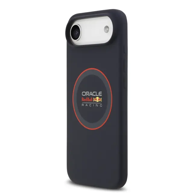 Red Bull Silicone Red Ring MagSafe Case for iPhone Air Navy 2