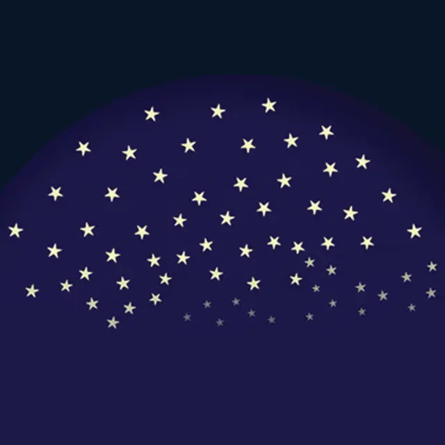 Brainstorm Φωσφοριζέ Αστεράκια Starry Night (3+ ετών) B8605 2