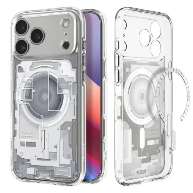 Θήκη TPU & PC Spigen Apple iPhone 17 Pro MagSafe Ultra Hybrid Zero One Λευκό N69276