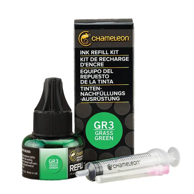 Μελάνι Επαναγεμίσματος Chameleon - GR3 Grass Green - 25ml