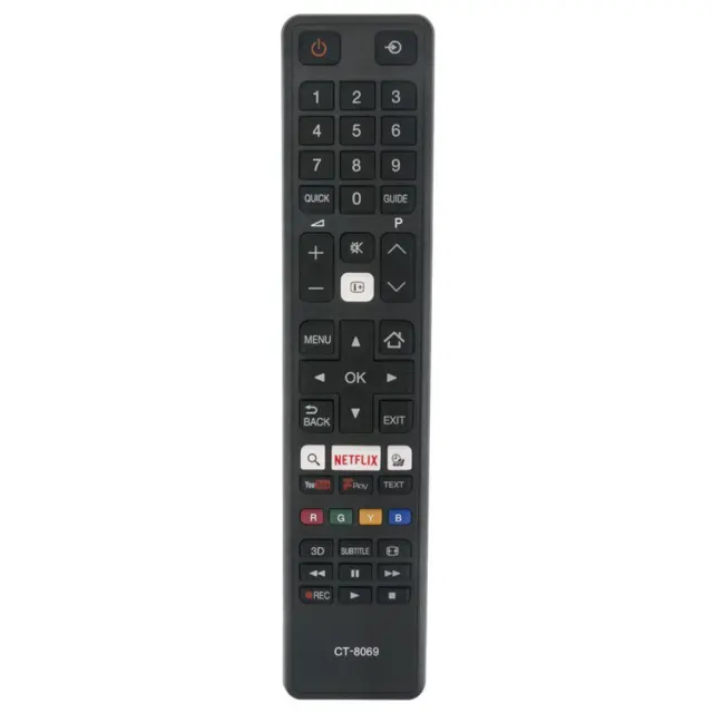 Τηλεχειριστήριο για Toshiba Smart TV (CT-8069) OEM