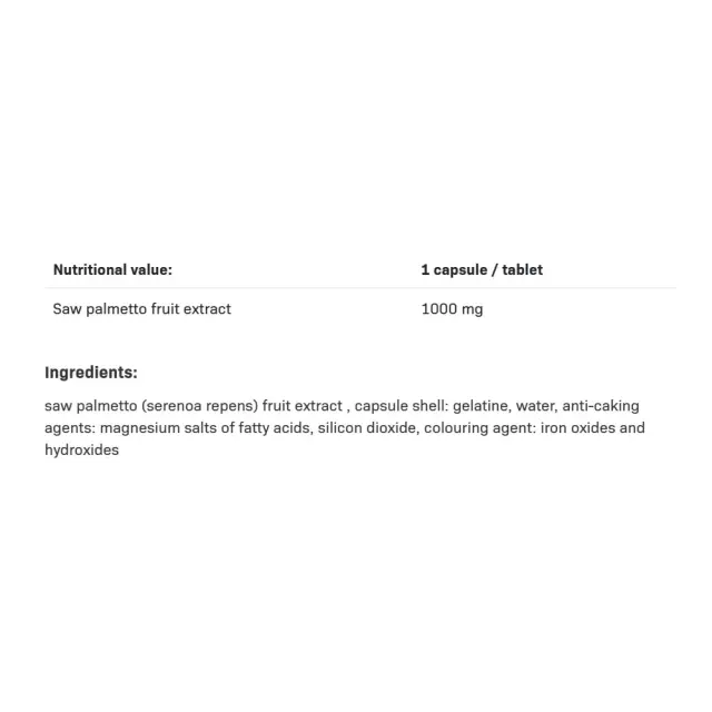 ALLNUTRITION Saw Palmetto 2
