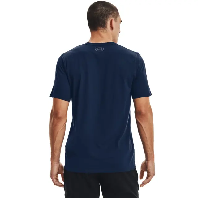 Under Armour Sportstyle Left Chest T-Shirt (1326799-408) - Μπλέ 2