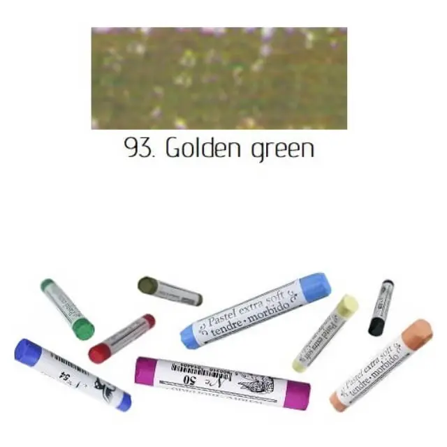 Soft pastel Extrafine Renesans - Golden green