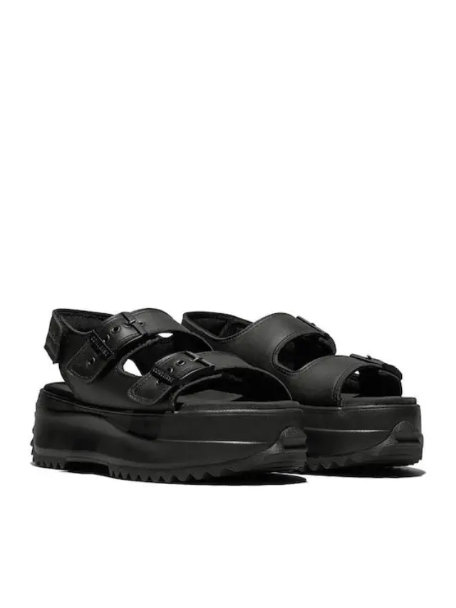 Converse Run Star Sandal Platform Leather Black A20645C - 41 3