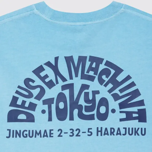 TOKYO ADDRESS TEE ΜΠΛΟΥΖΑ - Bonnie Blue 2