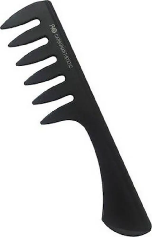 Ro Ro Accessories Χτένα Μαλλιών Barber Style 19cm Μαύρη