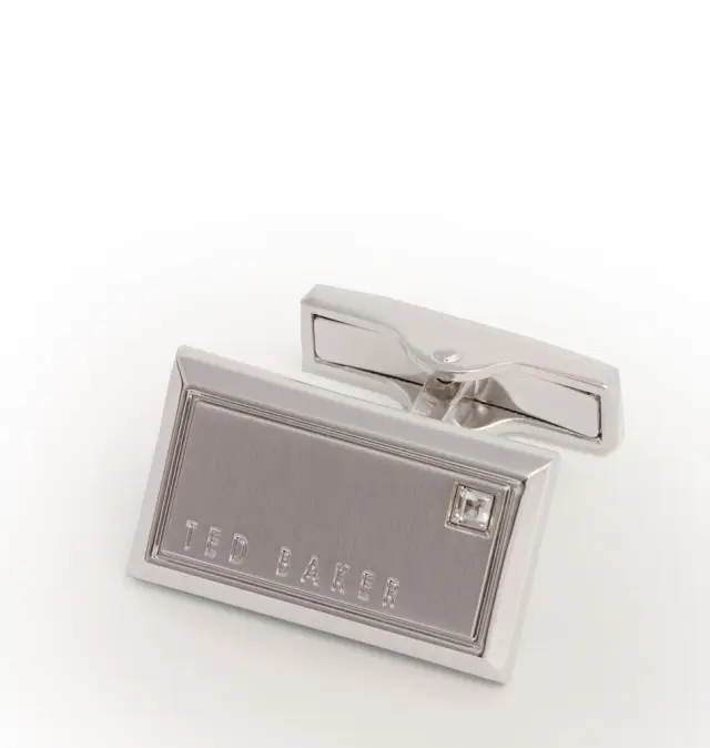 Μανικετόκουμπα TED BAKER Kristol Metal 281038 Ασημί 2