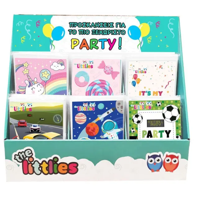Προσκλήσεις Party 6 Τεμ. The Littlies 646740 (The Littlies)