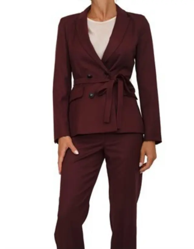 EMME BY MARELLA “BELFORD” BLAZZER (25250461612 BORDEAUX) - 46-large 2