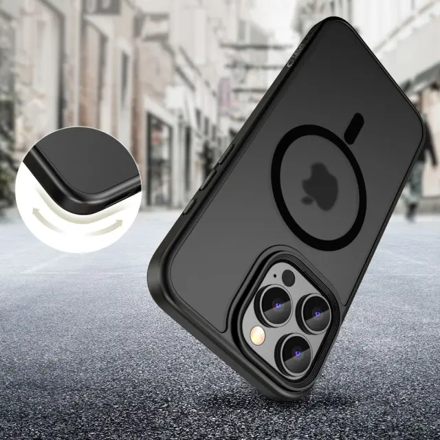 TECH-PROTECT MAGMAT MAGSAFE IPHONE 16 PRO MAX MATTE BLACK 2