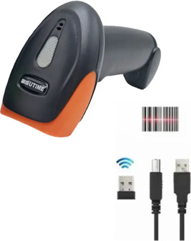 Scanner Χειρός Ασύρματο με Δυνατότητα Ανάγνωσης 1D Barcodes BG-830G