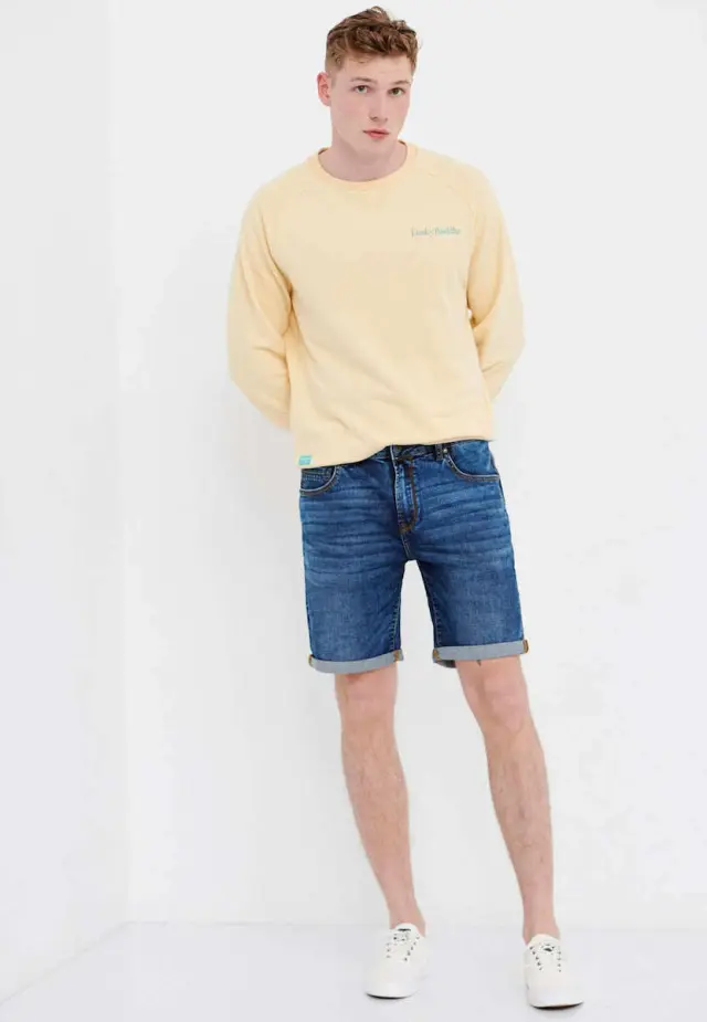 Funky Buddha Denim Shorts FBM005-070-03 - 28