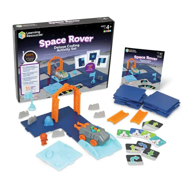 Learning Resources Εκπαιδευτικό Παιχνίδι Ρομποτικής Space Rover Deluxe (4+ ετών) LER3114