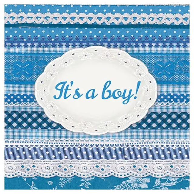 Χαρτοπετσέτα για Decoupage, It's A Boy 1 τεμ