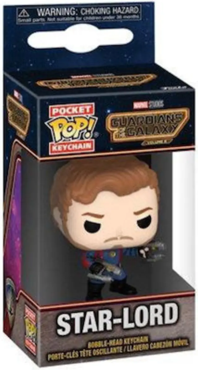 Funko Pocket Pop! Keychain Marvel: Guardians of the Galaxy - Star-Lord Figure 2
