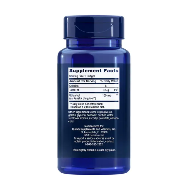 Life Extension Super Ubiquinol CoQ10 100 mg 2