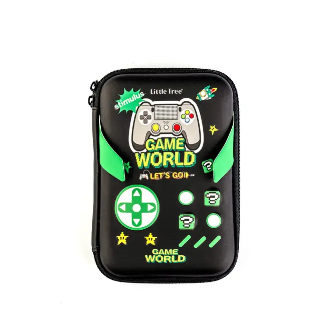 Little Tree Σκληρή Κασετίνα Game World 3D LT803016