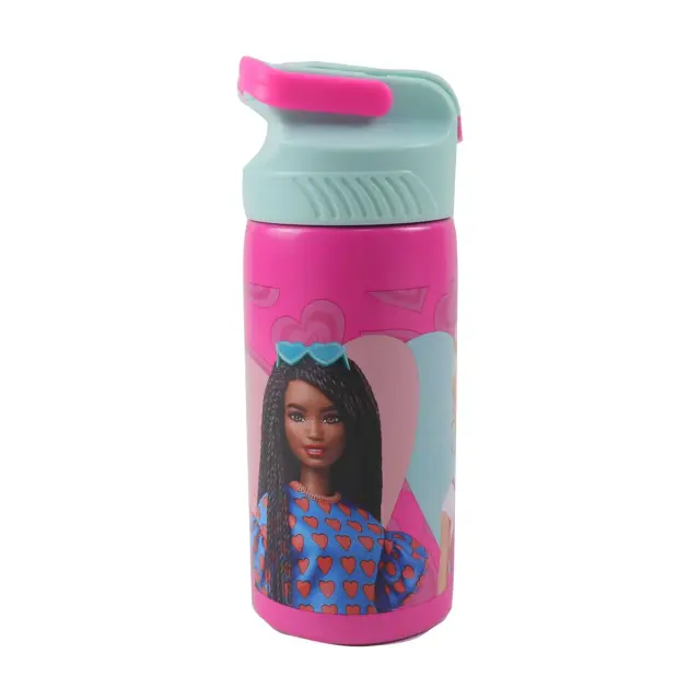 Παγούρι ανοξείδωτο με καλαμάκι Barbie 500ml 3