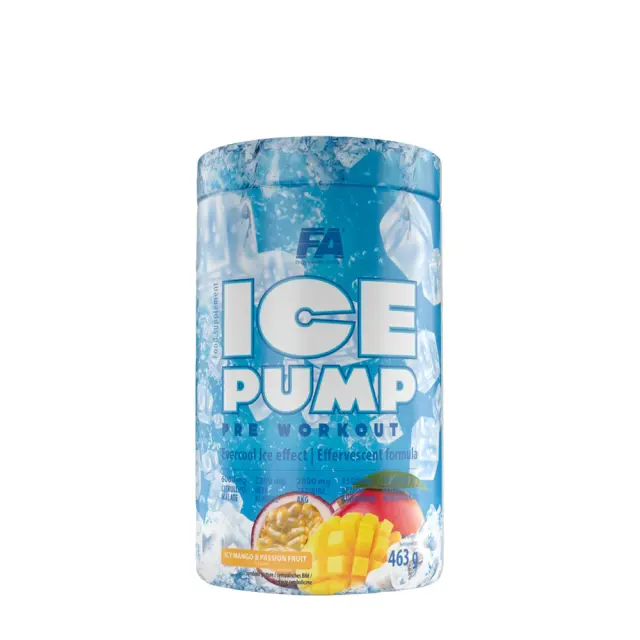 FA - Fitness Authority Ice Pump Pre Workout Icy Mango & Passion Fruit, 463 g