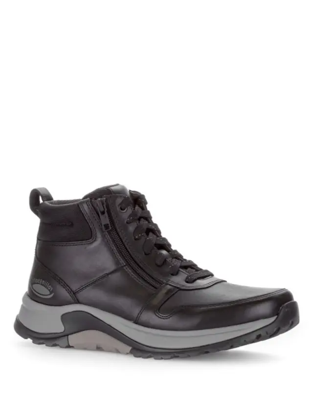 Pius Gabor Μποτάκια Ανδρικό δέρμα Μαύρο PGA/800024 05-BLACK 2