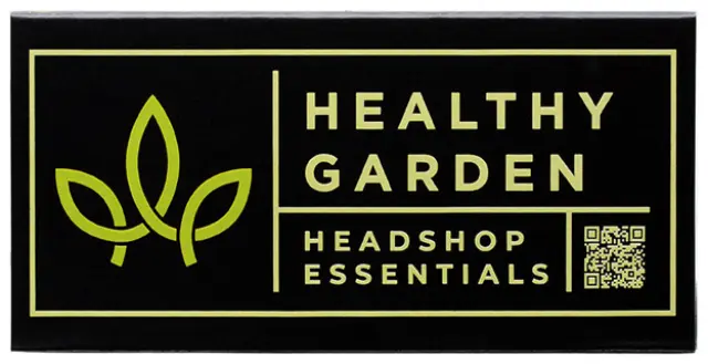 Healthy Garden Χαρτάκια - Green - King Size Slim με Πράσινες Τζιβάνες 32φ.