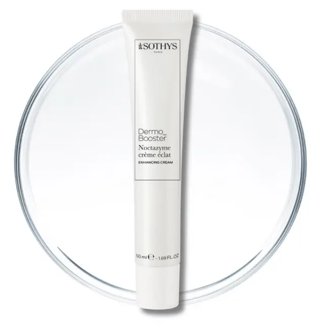 Sothys Dermobooster Noctazyme Enhancing Light Ενυδατική Κρέμα Προσώπου Νυκτός με Νιασιναμίδη & Προβιοτικά 50ml